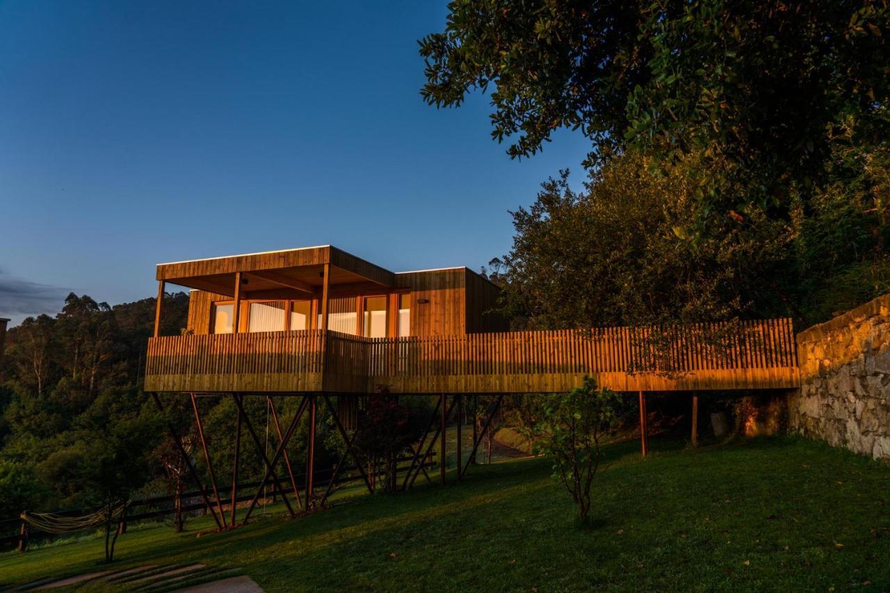 Cabanas De Canduas Cabana de Bergantiños 외부 사진